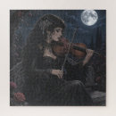 Recherche de gothiques puzzles Fille gothique