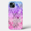 Recherche de licorne bleue iphone coques Rose
