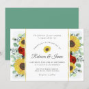 Recherche de vert rouge or invitations Fleurs