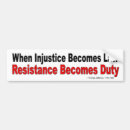 Recherche de injustice voiture autocollants Résistance