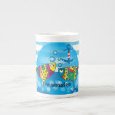 Recherche de poissons abstraits tasses Coloré