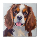 Recherche de peinture de chien carreaux Aquarelle