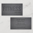 Recherche de forme physique cartes visite Séance d'entraînement