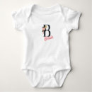 Recherche de monogramme b bébé vêtements Pour elle