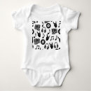 Recherche de monochrome bébé vêtements Motif