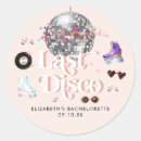 Recherche de les années 70 disco autocollants Fête d'anniversaire disco