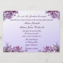Recherche de pourpre 14x19 invitations Rose