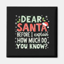 Recherche de père noël drôle magnets Dessin