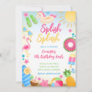 Recherche de splash invitations À l'anniversaire du pool