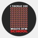 Recherche de infraction autocollants Football universitaire
