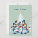 Recherche de snow invitations Aquarelle