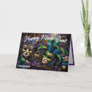 Recherche de perles mardi gras vœux cartes Vert
