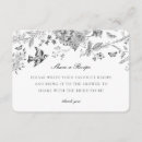 Recherche de black floral invitations Bride