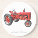 Recherche de tracteur dessous de verres Rouge