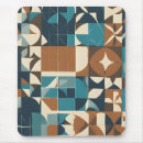 Recherche de motif bleu tapis souris Brun
