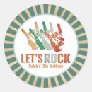 Recherche de rock and roll autocollants Roche et rouleau