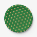 Recherche de motif de pois assiettes en papier Pour elle