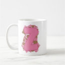 Recherche de z initial tasses Monogramme