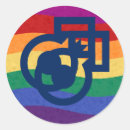 Recherche de symbole genre autocollants Lgbt