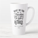Recherche de professeur de retraite tasses Teacher