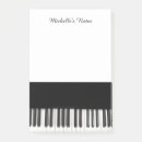 Recherche de piano post its Clés de piano