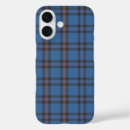 Recherche de plaid écossais iphone coques Bleu