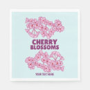 Recherche de fleurs de cerisier serviettes Printemps