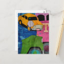 Zoek naar gele auto briefkaarten Vervoer