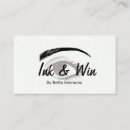 Recherche de de sourcils cartes visite Microblading