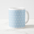 Recherche de ancre blanche tasses Bleu