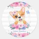 Recherche de chien papillon autocollants Mignon