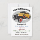 Recherche de voiture convertible invitations Vintage
