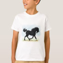 Zoek naar zwarte paarden tshirts Pony