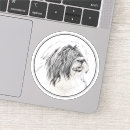 Recherche de dessin montagne autocollants Chien
