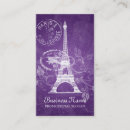 Recherche de tour eiffel vintage cartes visite Élégant