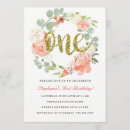 Recherche de rose gold first birthday Un