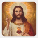 Recherche de coeur sacré de jésus autocollants Le christ