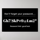 Zoek naar wachtwoorden posters Grappig