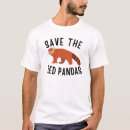 Recherche de panda roux tshirts Faune