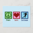 Recherche de lacrosse cartes postales Sports
