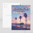 Recherche de los angeles beach cartes postales Plage de manhattan
