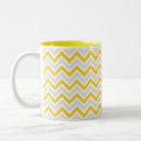 Recherche de chevron jaune tasses Zigzag