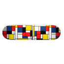 Recherche de mondrian skateboards Rouge