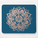 Recherche de rose foncé tapis souris Boho