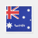 Recherche de drapeau australien serviettes Fête australienne