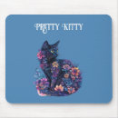 Recherche de joli chat tapis souris Rose