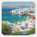Recherche de cyclades autocollants Mykonos