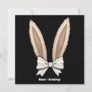 Recherche de oreilles de lapin invitations Rose