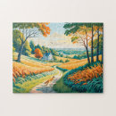 Recherche de renard puzzles Paysage