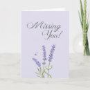 Recherche de lavander vœux cartes Floral